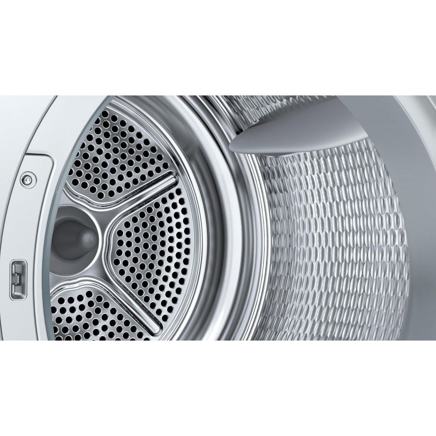 Siemens iQ300 WT44E177NL witte condensdroger 7 kg met autoDry en softDry-trommel