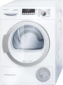 Bosch EcoLogixx 8 WTW86280 witte warmtepompdroger 8 kg met SelfCleaning Condenser en SensitiveDrying System